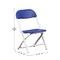 Emma and Oliver 10 Pack Kids Plastic Folding Chair Daycare Home School Furniture